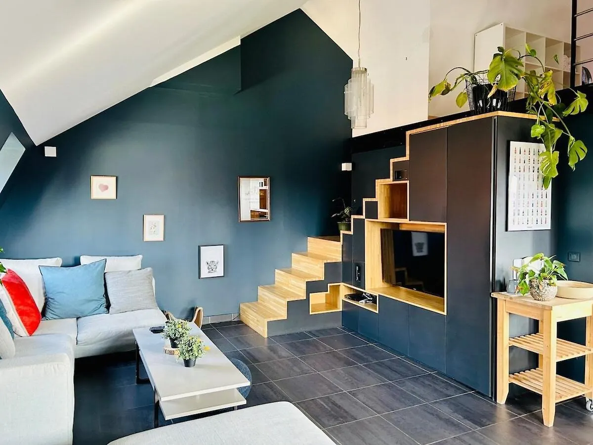 Loft Atypique - Vieux Lille Lägenhet